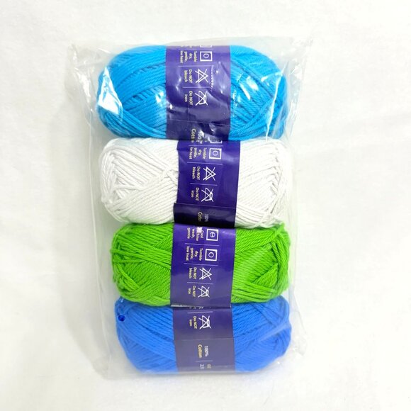 Annie's Hook & Needle Club Crochet Little Bit Mug Rugs Kit - NEW - Picture 2 of 4